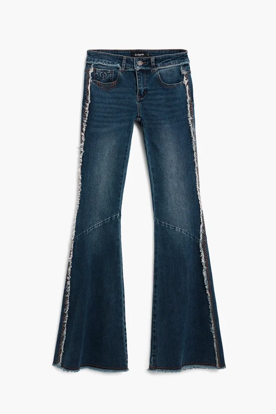 Frayed Flare Jeans Frayed Flare Jeans