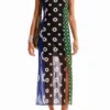 Geometric Midi Slip Dress Geometric Midi Slip Dress