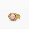 Gold-Plated Pearl Ring Zalio