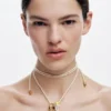 Gold-Plated Pearl Ring Zalio