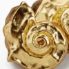 Gold-Plated Shell Earrings Zalio