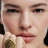 Gold-Plated Shell Ring Zalio