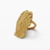 Gold-Plated Shell Ring Zalio