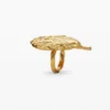 Gold-Plated Shell Ring Zalio