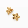 Golden Flower Zalio Earrings