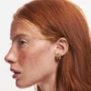 Golden Flower Zalio Earrings