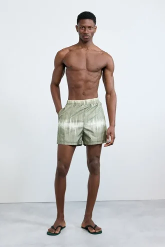 Gradient Boxer Swimsuit