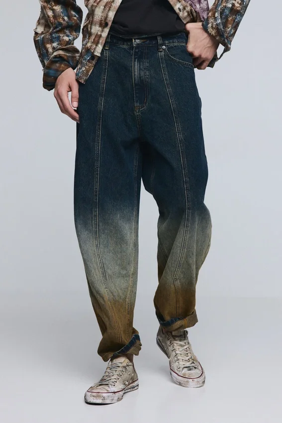 Gradient Denim Trousers Gradient Denim Trousers
