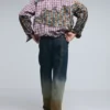 Gradient Denim Trousers Gradient Denim Trousers