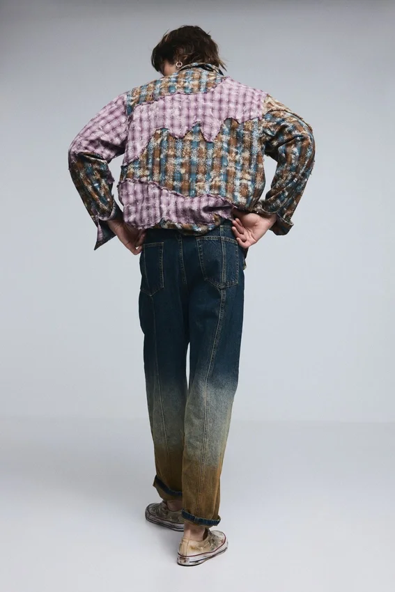 Gradient Denim Trousers Gradient Denim Trousers