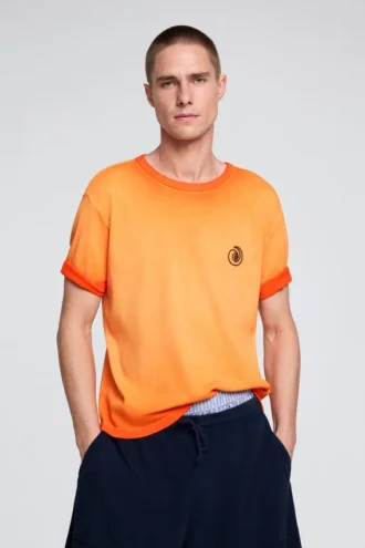 Gradient Knit T-Shirt