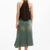 Halter Blouse Appliques
