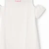 Heart Cut-Out T-Shirt Dress