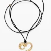 Heart Pendant Zalio Cord