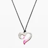 Heart Pendant Zalio Cord