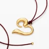 Heart Pendant Zalio Cord