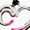 Heart Pendant Zalio Cord