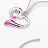 Heart Pendant Zalio Cord
