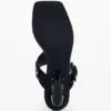 Heeled Sandal Leather Effect Heeled Sandal Leather Effect