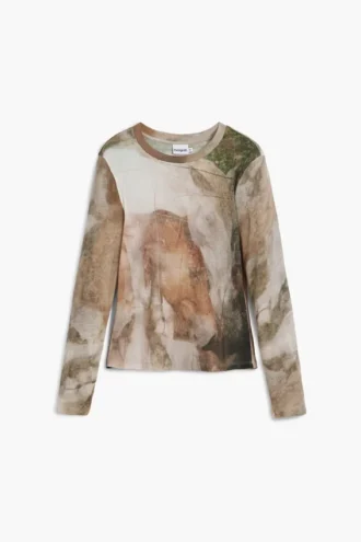 High-Neck Horse T-Shirt