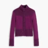 Highneck Knit Jacket Highneck Knit Jacket