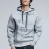 Hooded Lettering Sweatshirt Hooded Lettering Sweatshirt