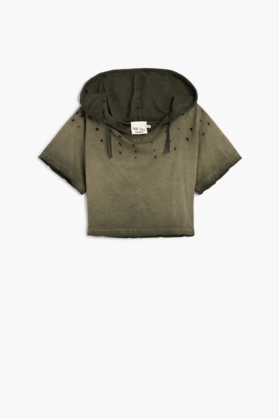 Hooded T-Shirt Masha Popova Hooded T-Shirt Masha Popova