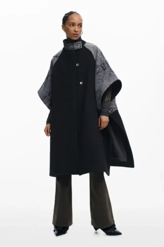 Hybrid Denim Poncho