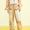 Hybrid Printed Trousers