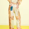 Hybrid Printed Trousers