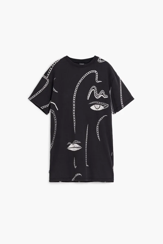 Illustrated Dress Illustrated Dress