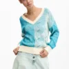 Jacquard Knit Sweater Jacquard Knit Sweater