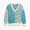 Jacquard Knit Sweater Jacquard Knit Sweater