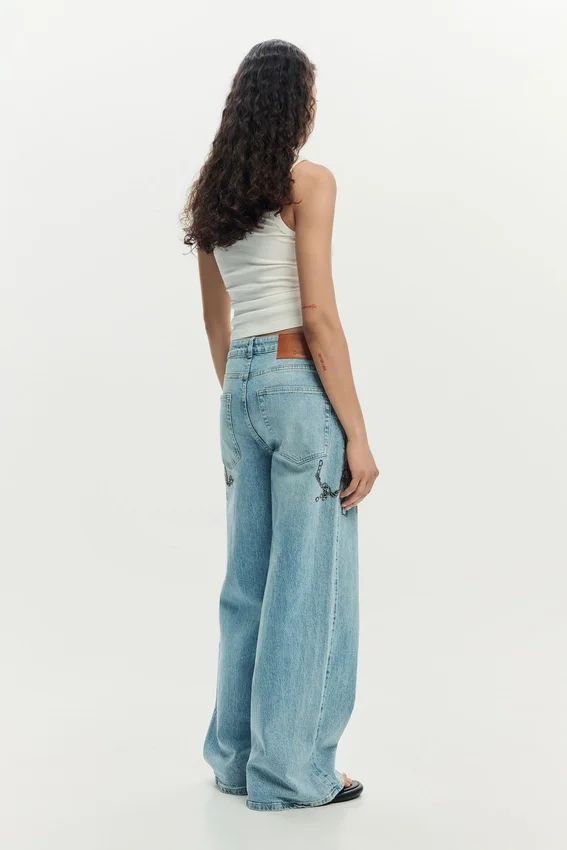 Jeans Trousers Chains Jeans Trousers Chains
