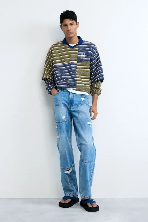 Jeans Trousers Seams Jeans Trousers Seams
