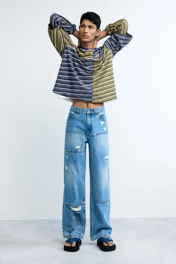 Jeans Trousers Seams Jeans Trousers Seams