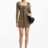 Knit Dress Zipper Knit Dress Zipper