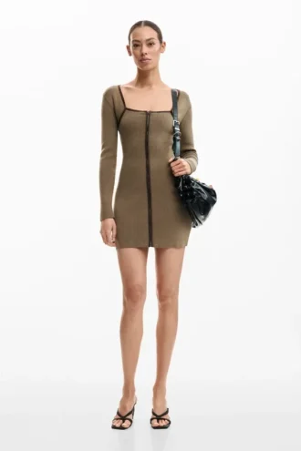 Knit Dress Zipper