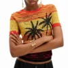 Knit Palm Tree T-Shirt Knit Palm Tree T-Shirt