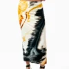 Knit Printed Skirt