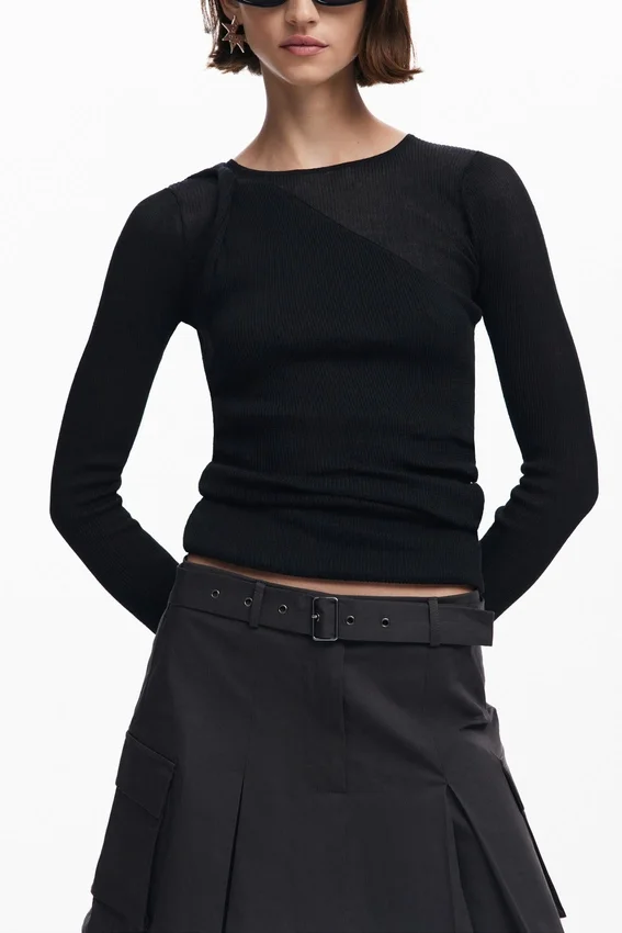 Knit T-Shirt Knit T-Shirt