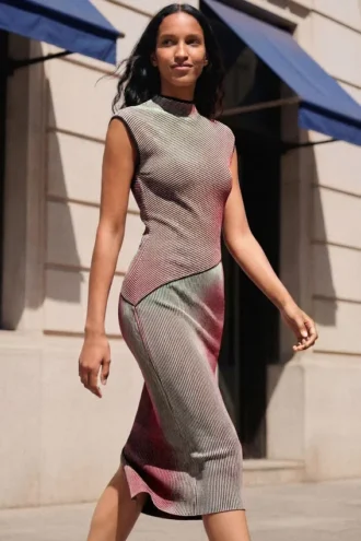 Knitted Strappy Dress