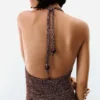 Knitted Strappy Dress Knitted Strappy Dress