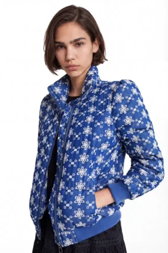 Lace Quilted Jacket