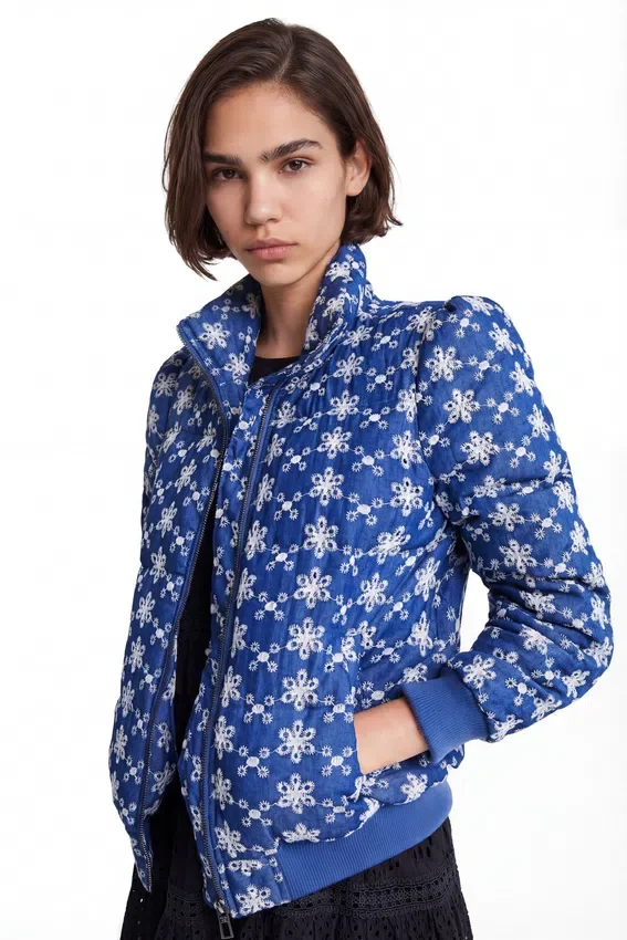 Lace Quilted Jacket Lace Quilted Jacket
