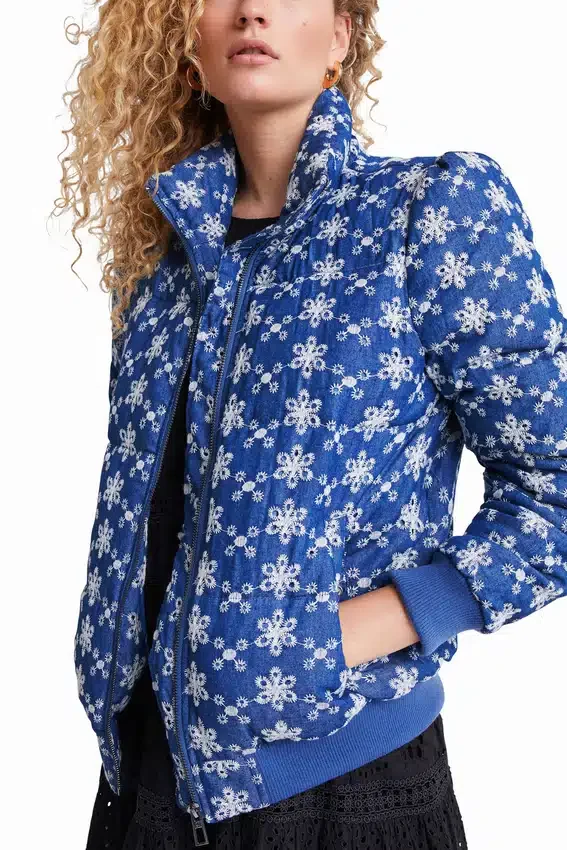 Lace Quilted Jacket Lace Quilted Jacket