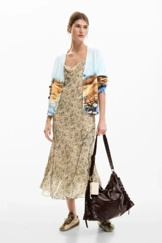 Landscape Cardigan Sweater