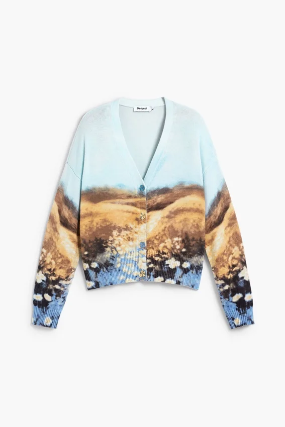 Landscape Cardigan Sweater Landscape Cardigan Sweater