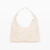Large Canvas Flower Bag