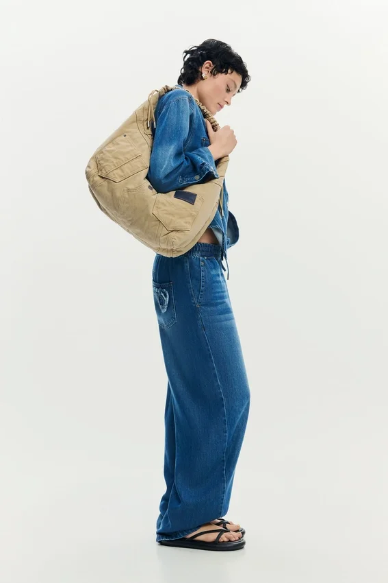 Large Denim Bag Large Denim Bag